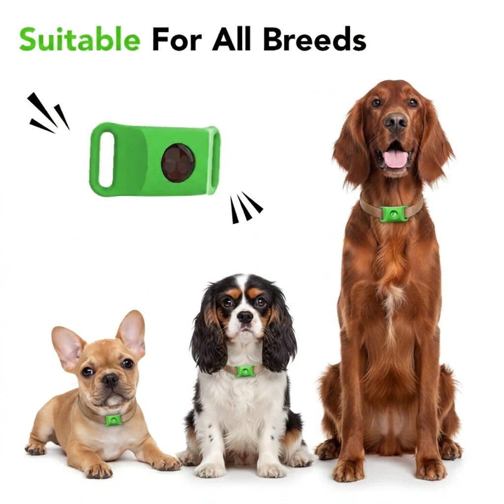 FurShield™ Flea & Tick Defense Collar Pendant + Silicon Collar