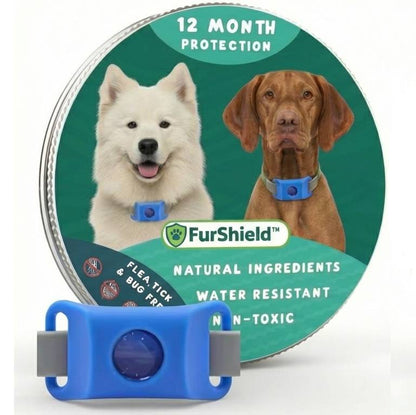 FurShield™ Flea & Tick Defense Collar Pendant - FREE Today